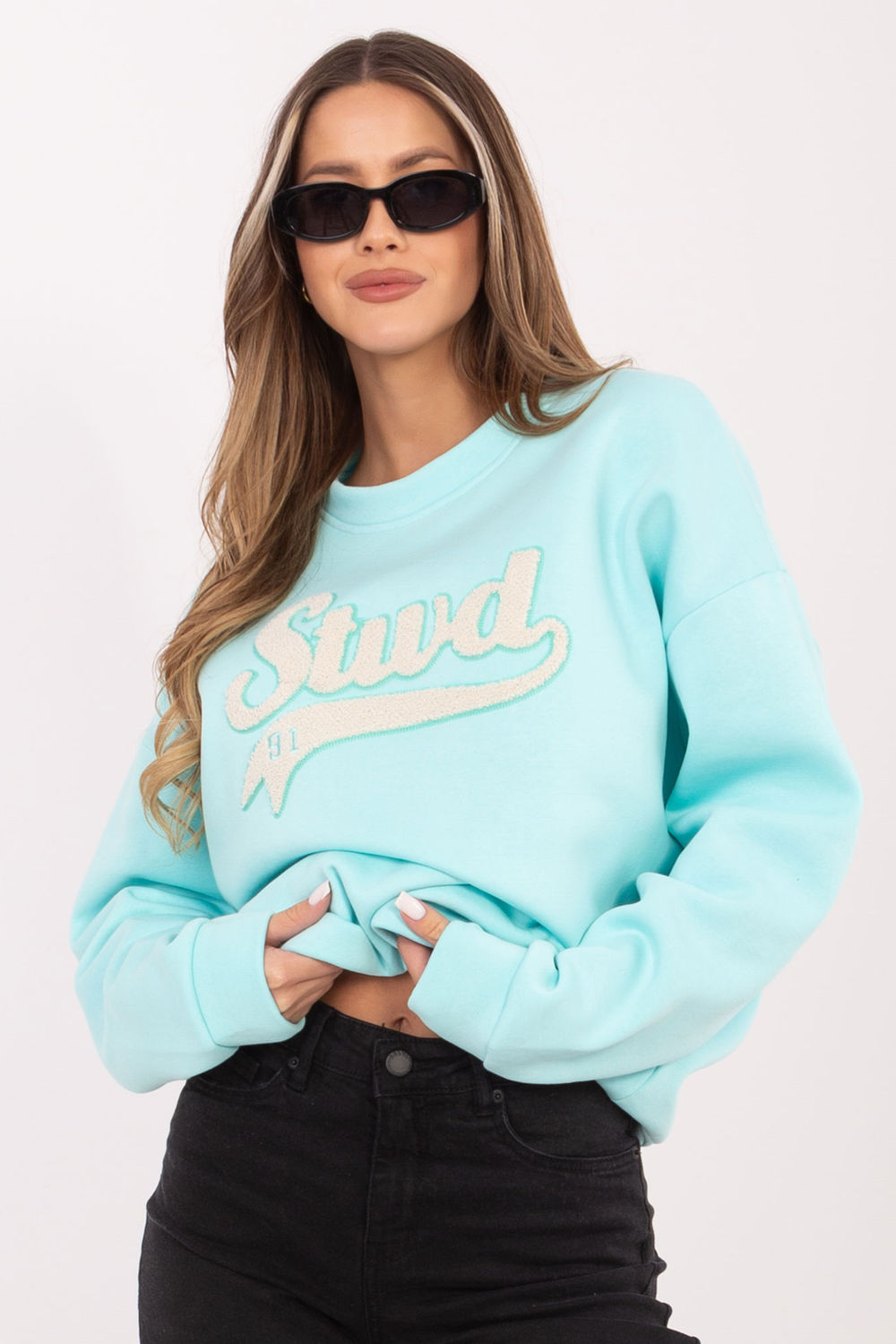 T-shirt femme Rue Paris Sweatshirt Sweatshirt — vert