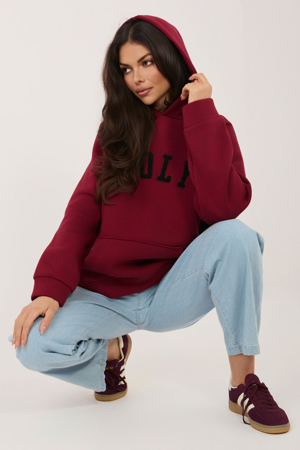 T-shirt femme Rue Paris Sweatshirt Sweatshirt — rouge