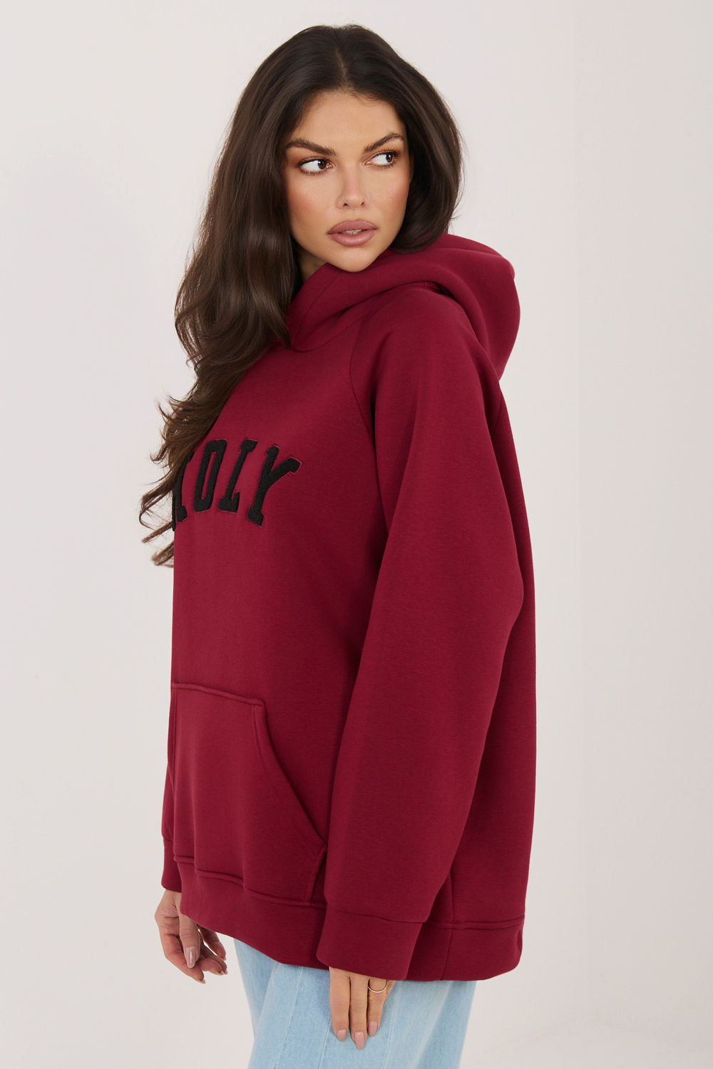 T-shirt femme Rue Paris Sweatshirt Sweatshirt — rouge