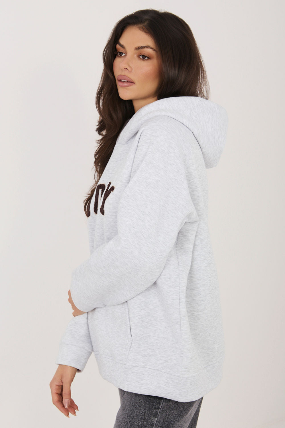 T-shirt femme Rue Paris Sweatshirt Sweatshirt — gris
