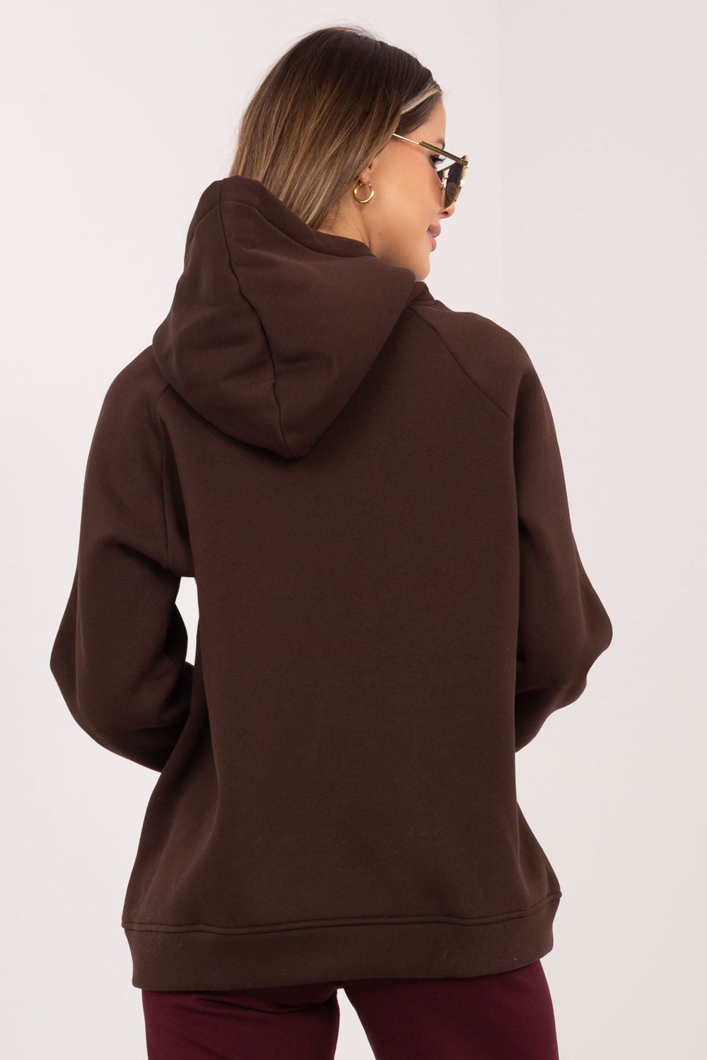 T-shirt femme Rue Paris Sweatshirt Sweatshirt — brun