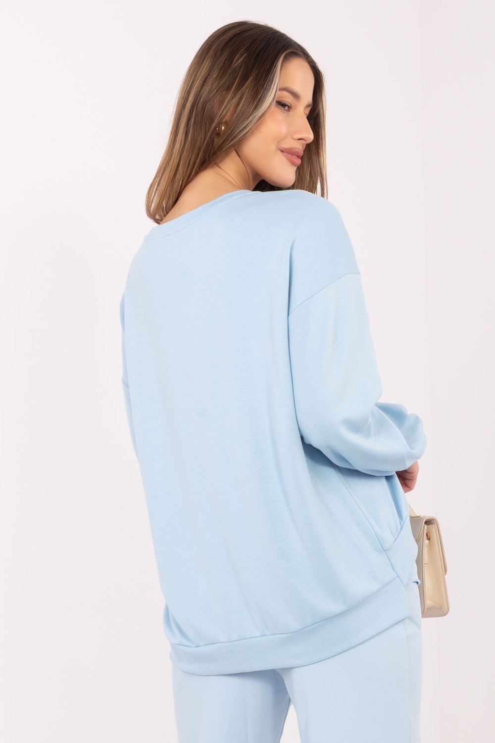 T-shirt femme Rue Paris Sweatshirt Sweatshirt — bleu