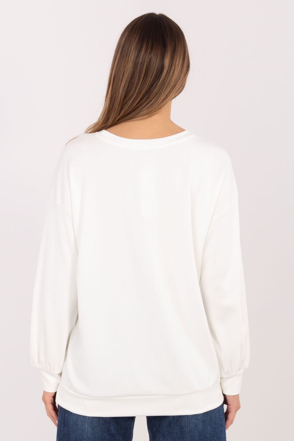 T-shirt femme Rue Paris Sweatshirt Sweatshirt — beige