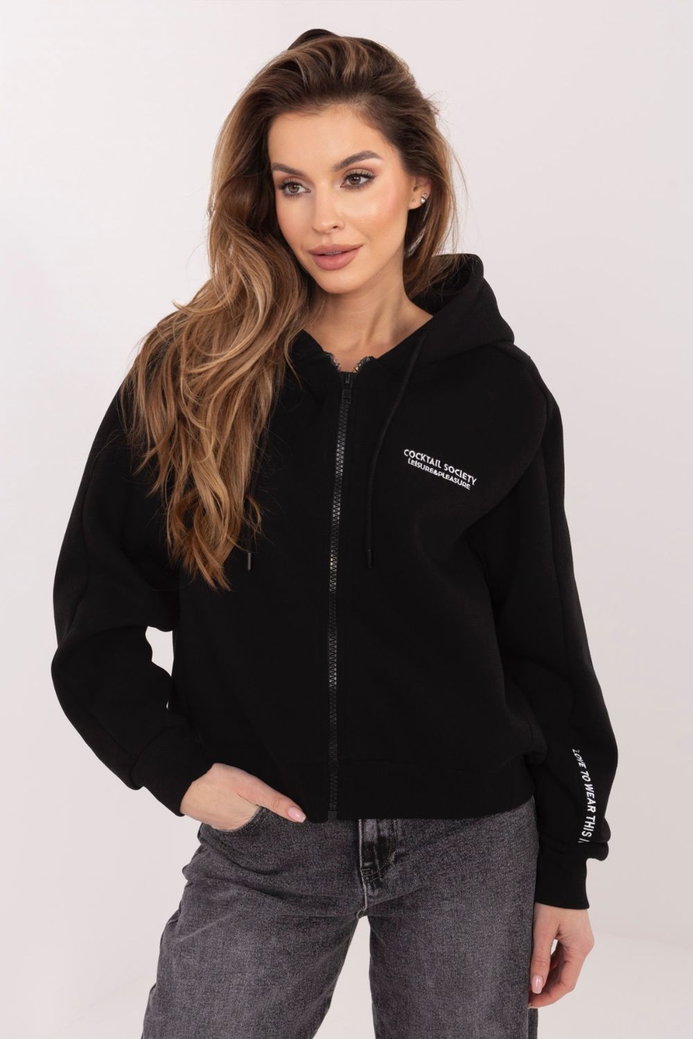 T-shirt femme Sublevel Sweatshirt Sweatshirt — noir