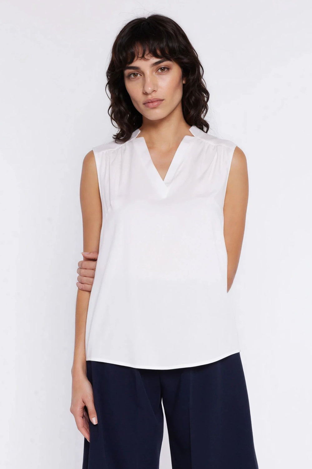 Blouse femme Nife Chemisier Chemisier — beige