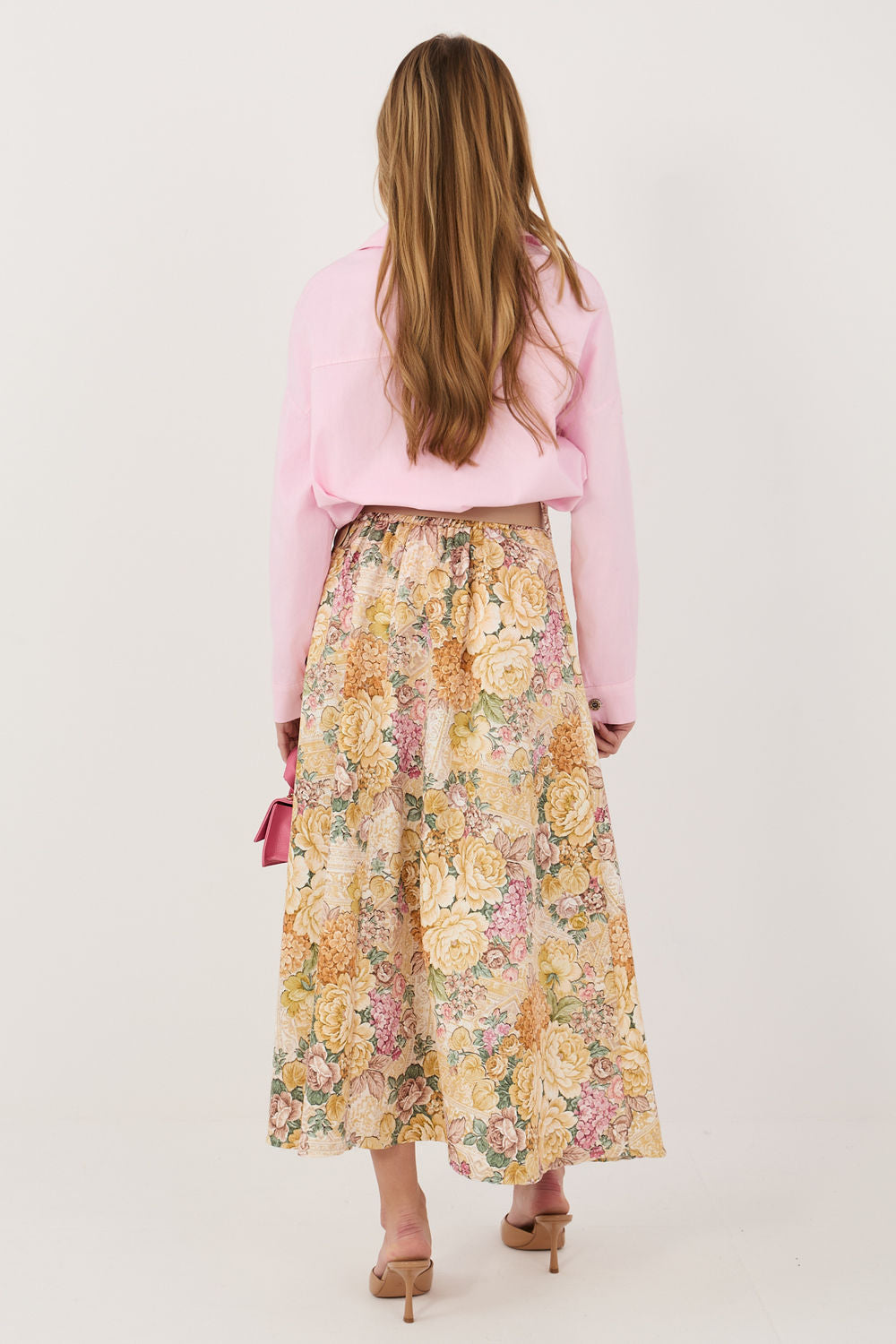 Jupe femme Italy Moda — jaune