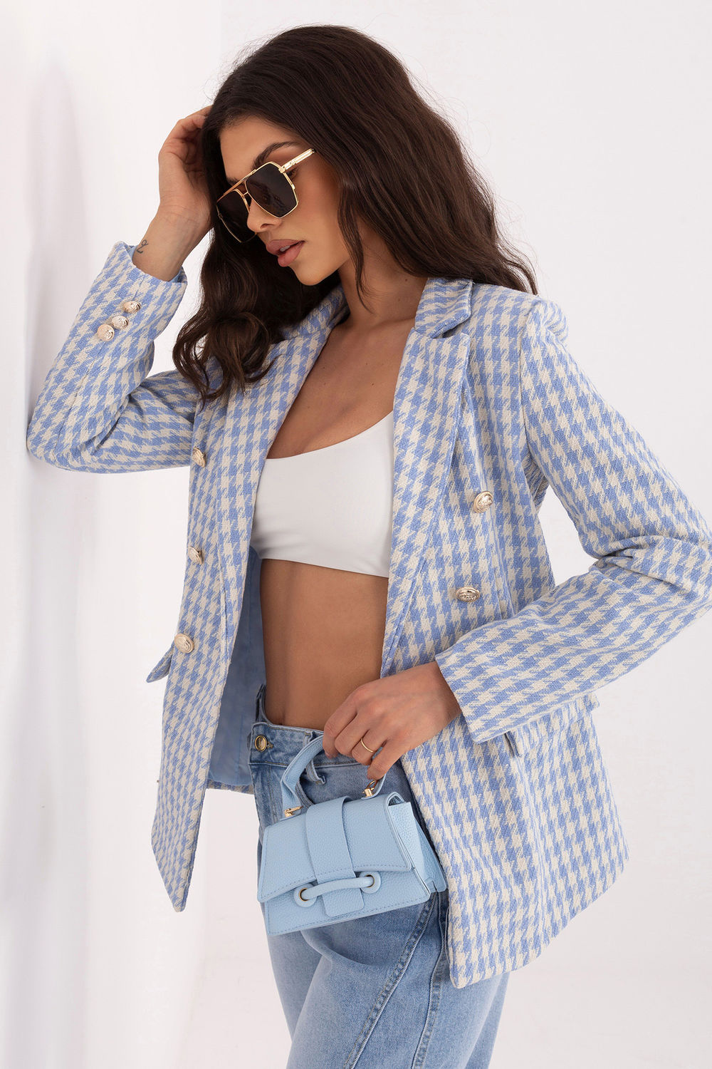 Veste femme Italy Moda — bleu