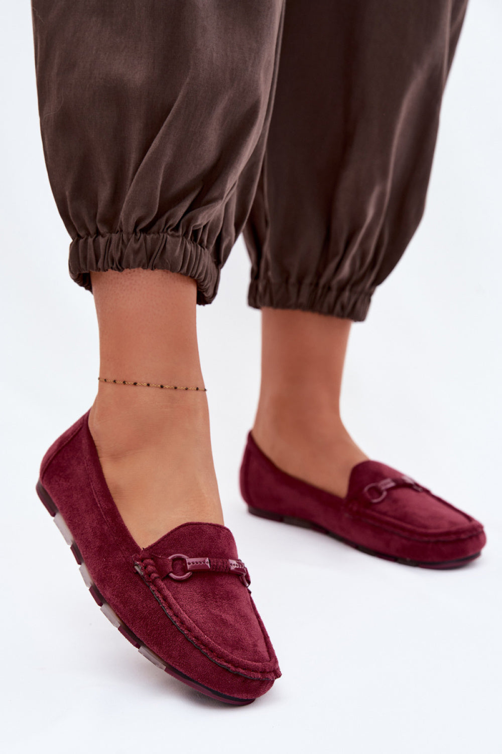 Moccasins femme Step in style — rouge