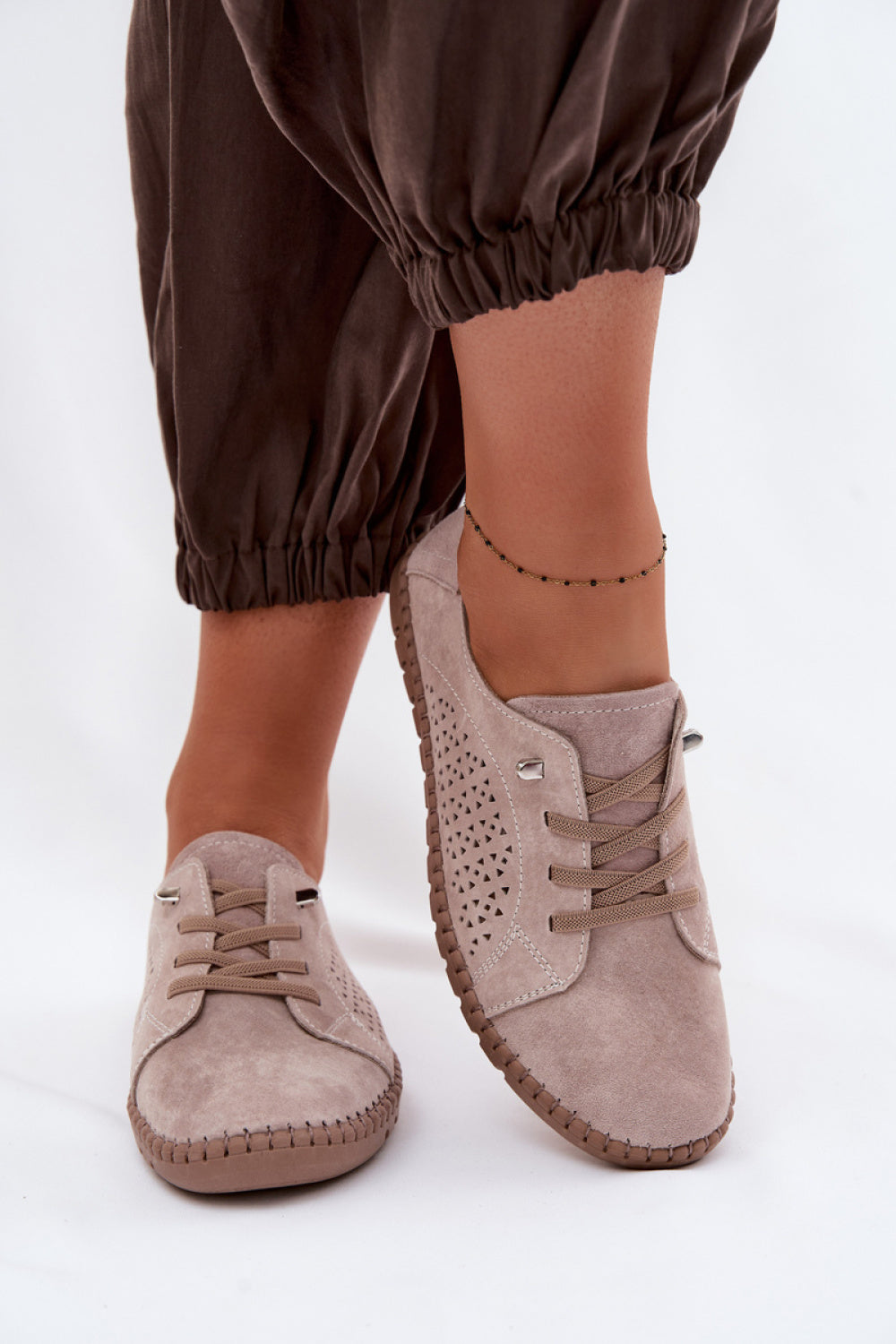 Bottes femme Step in style Chaussures Basses Chaussures — beige