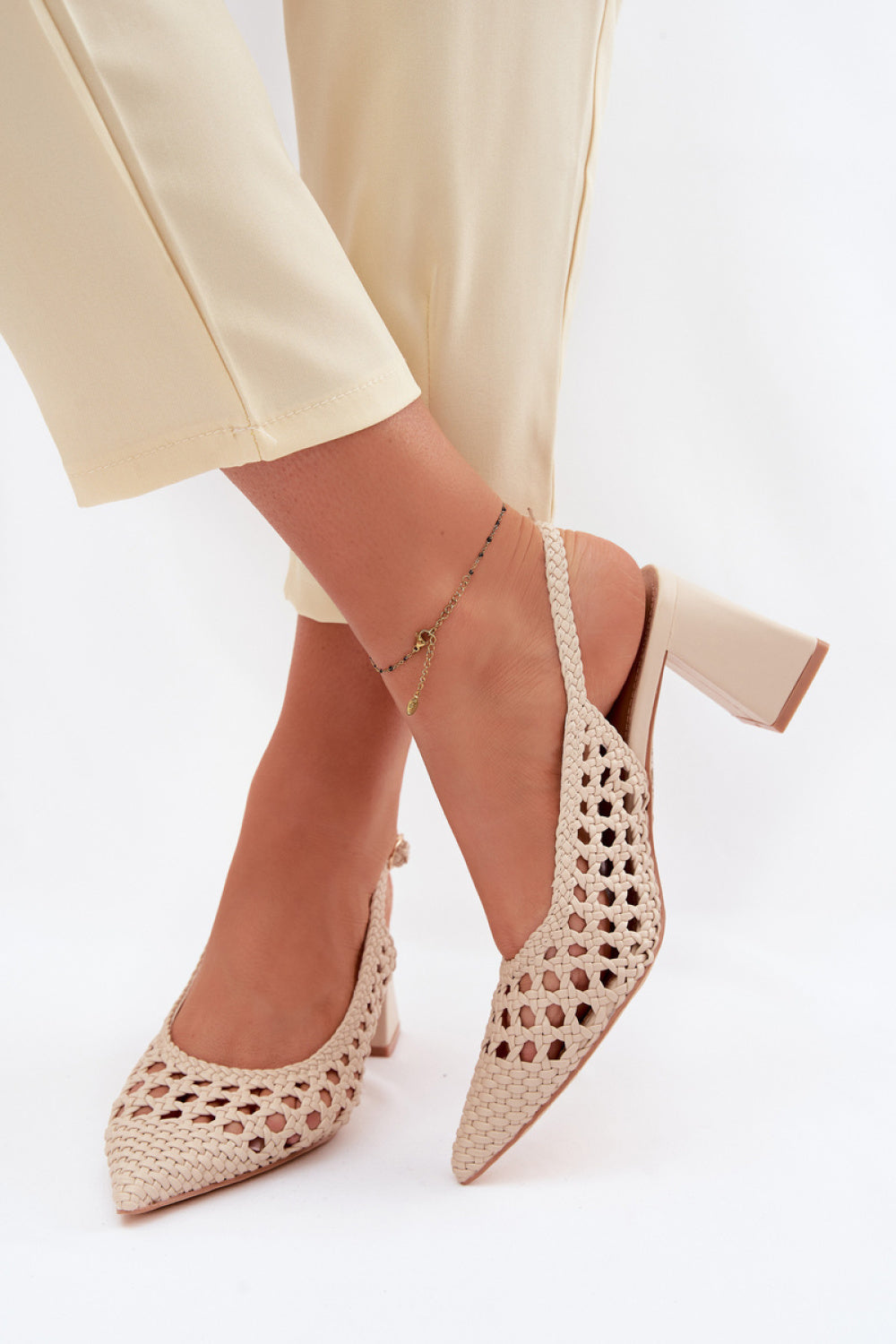 Sandales femme Step in style À Talons À — beige