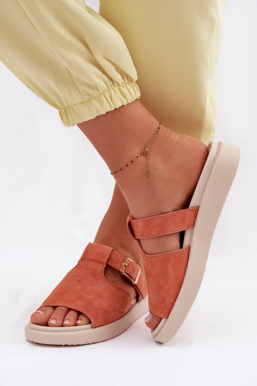 Sandales femme Step in style À Plateforme À — orange
