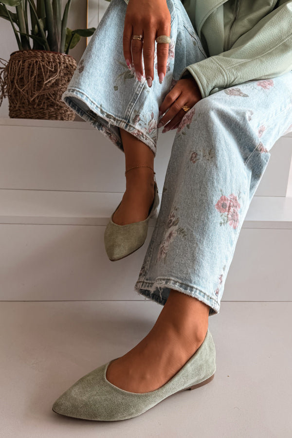 Ballerine femme Step in style — vert