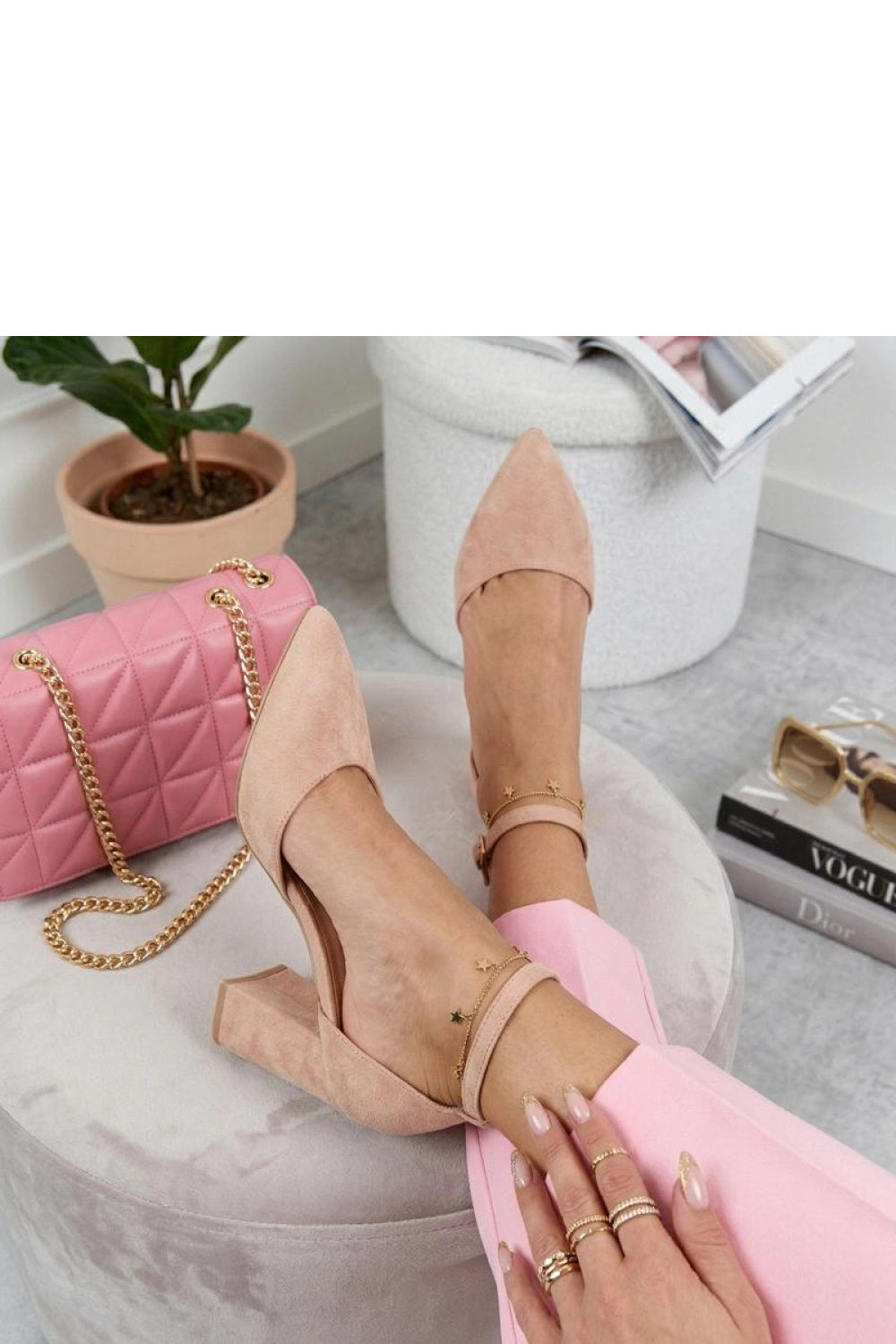 Chaussures à talons femme Solea — rosé