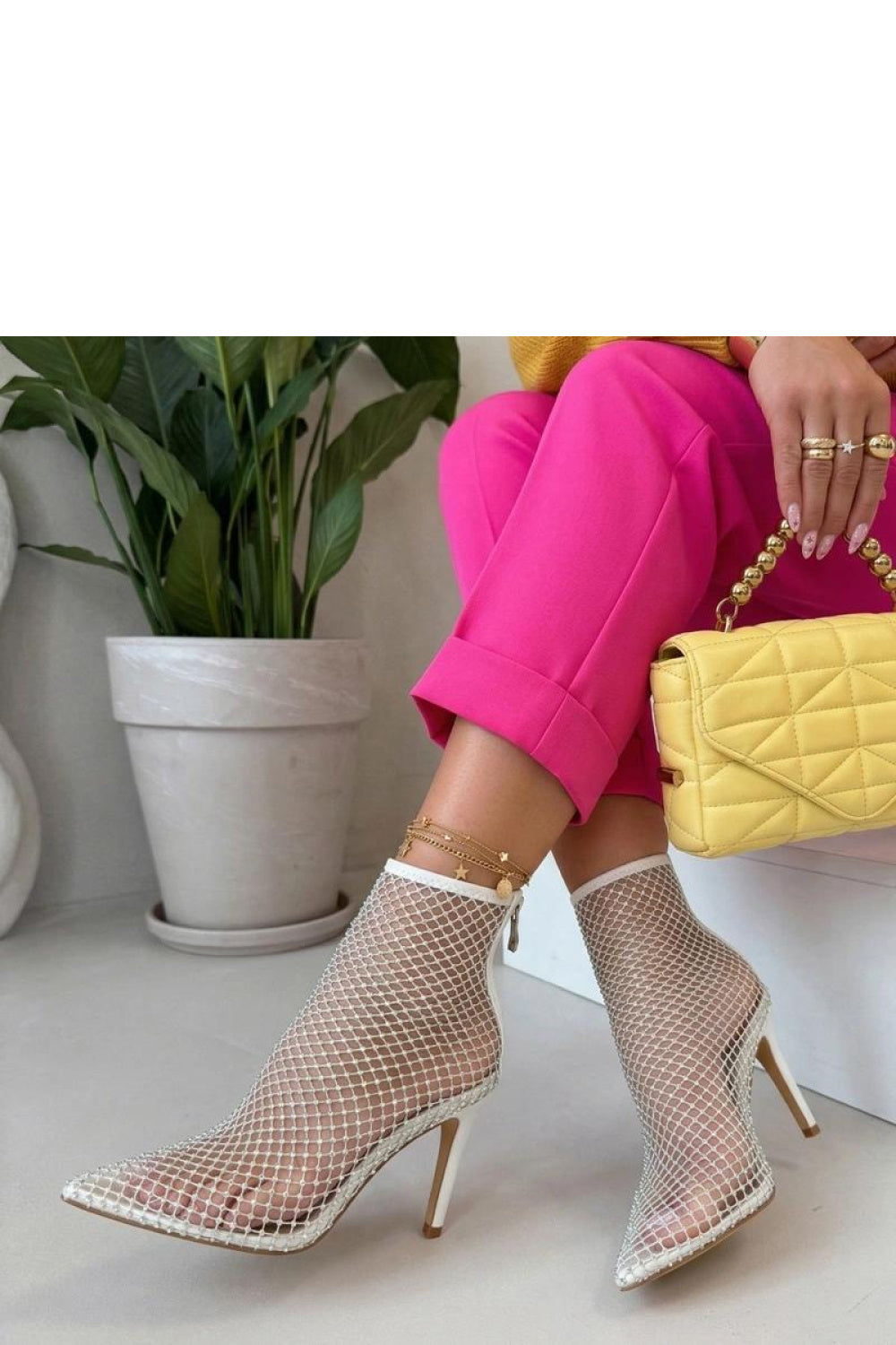 Bottes femme Solea À Talons À — blanc