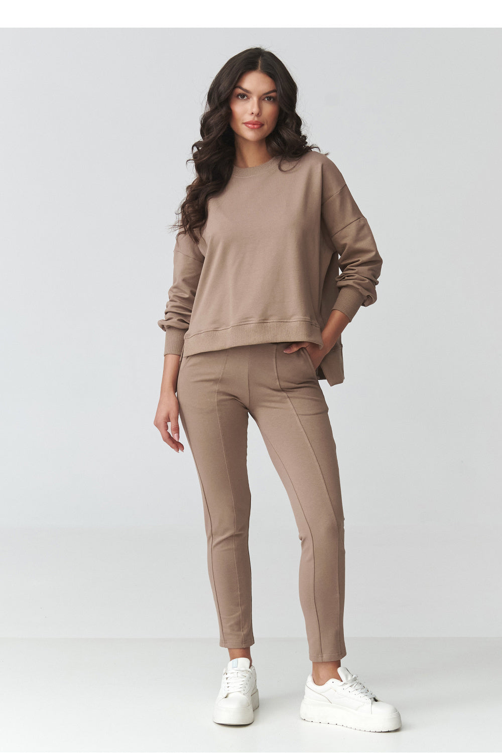 Ensemble lingerie femme Makadamia L Ensemble L — brun
