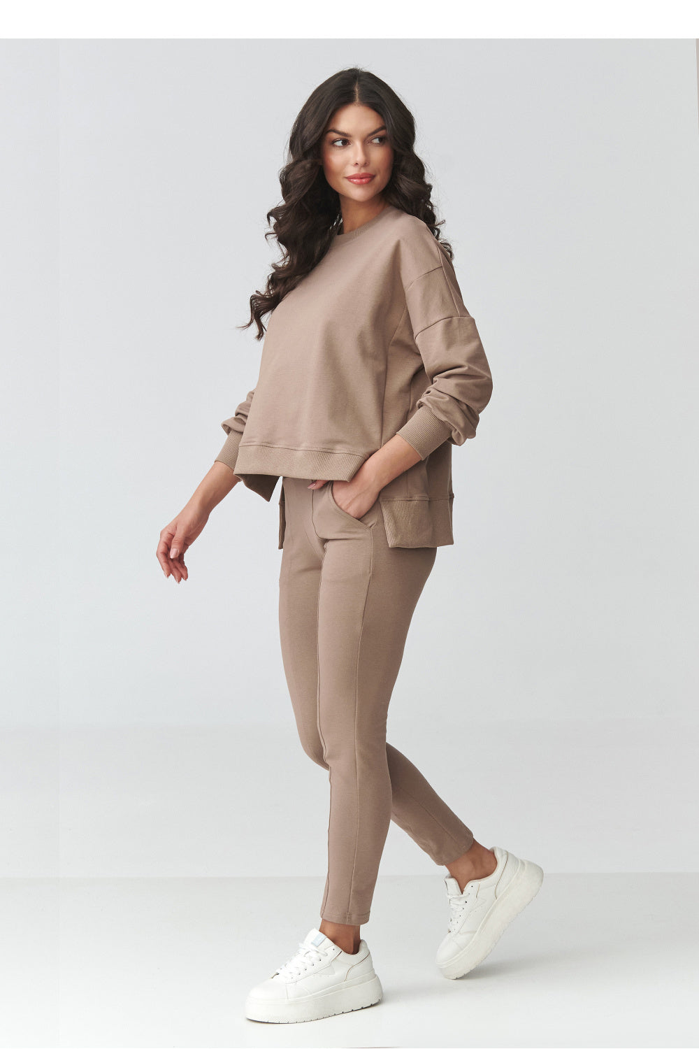 Ensemble lingerie femme Makadamia L Ensemble L — brun