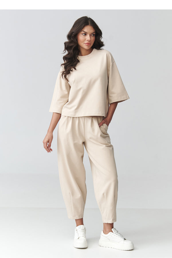 Ensemble lingerie femme Makadamia L Ensemble L — beige