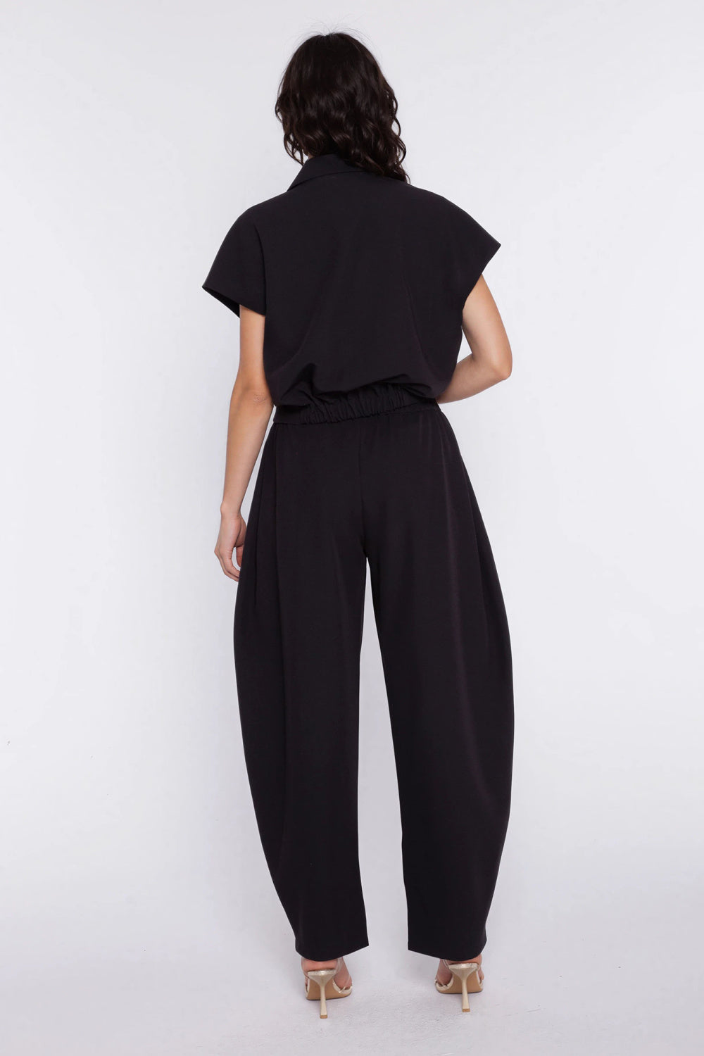 Chaussures à talons femme Nife Pantalon Pantalon — noir