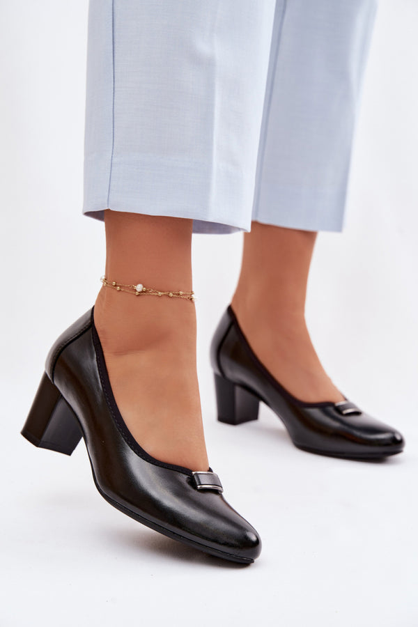 Chaussures à talons femme Step in style — noir