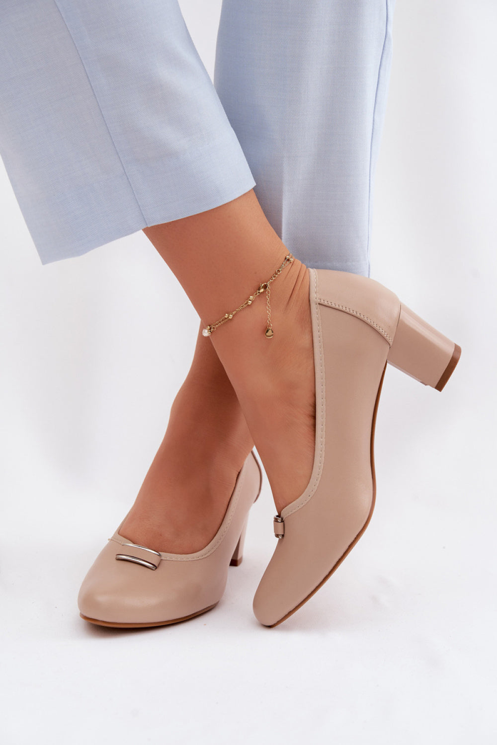 Chaussures à talons femme Step in style — beige