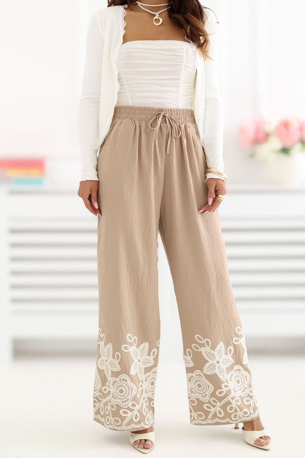 Chaussures à talons femme Factory Price Pantalon Pantalon — beige