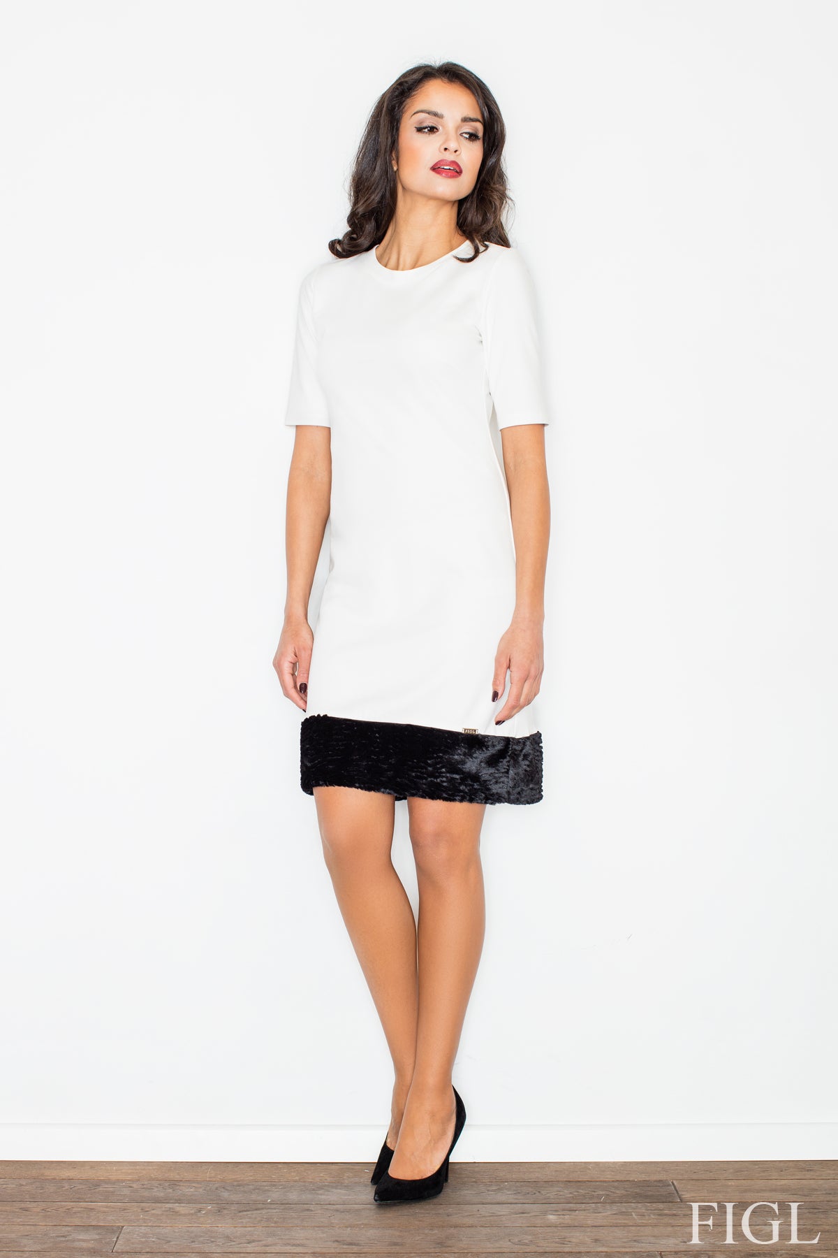 Robe femme Figl De Jour De — beige
