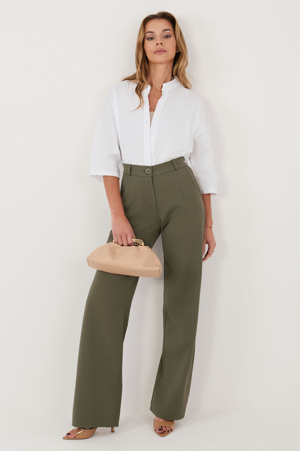 Blouse femme Factory Price Chemise Chemise — blanc