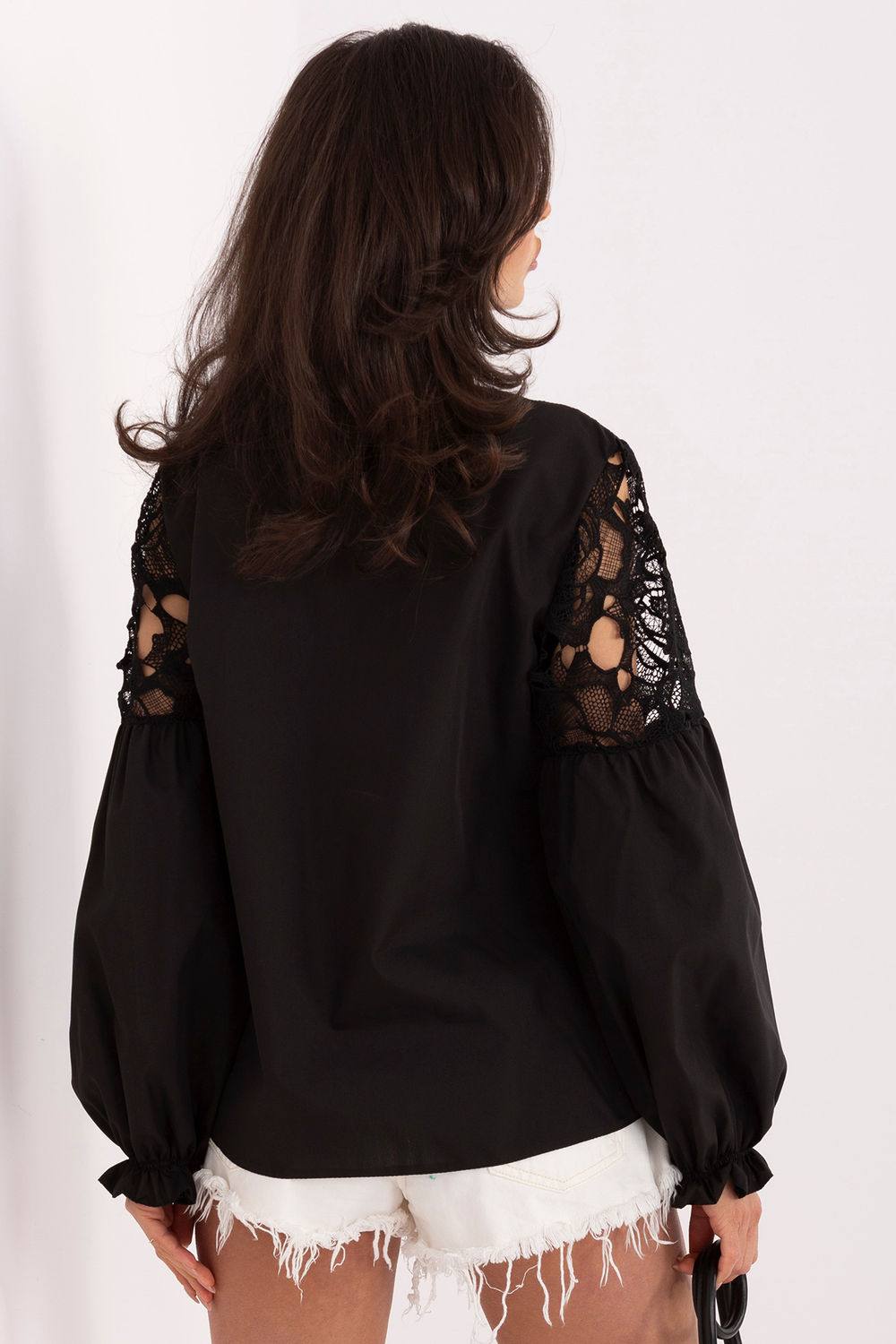 Blouse femme Lakerta — noir