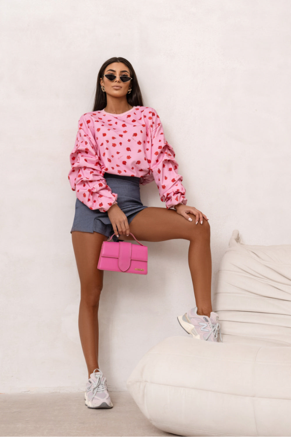 T-shirt femme LaBalancia Sweatshirt Sweatshirt — rosé