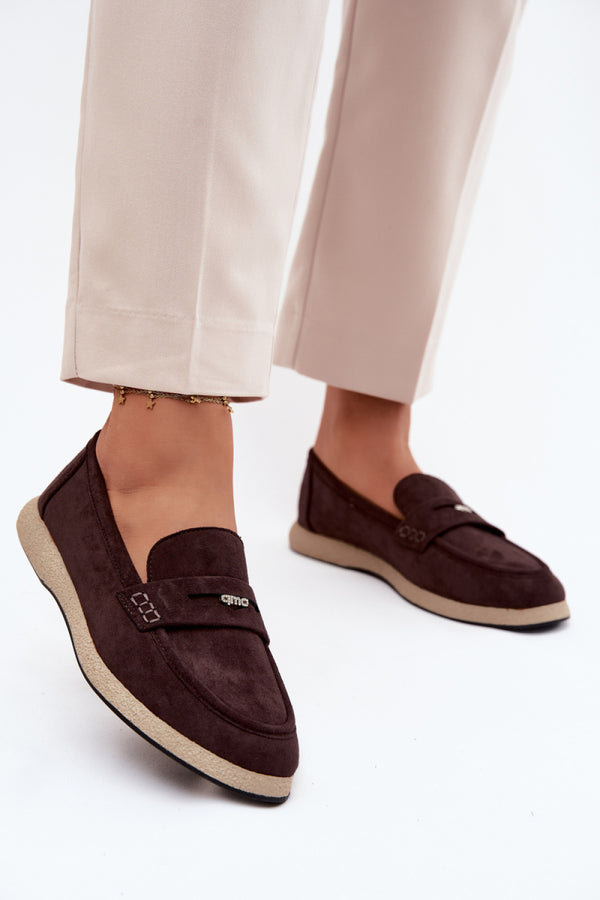 Moccasins femme Step in style — brun
