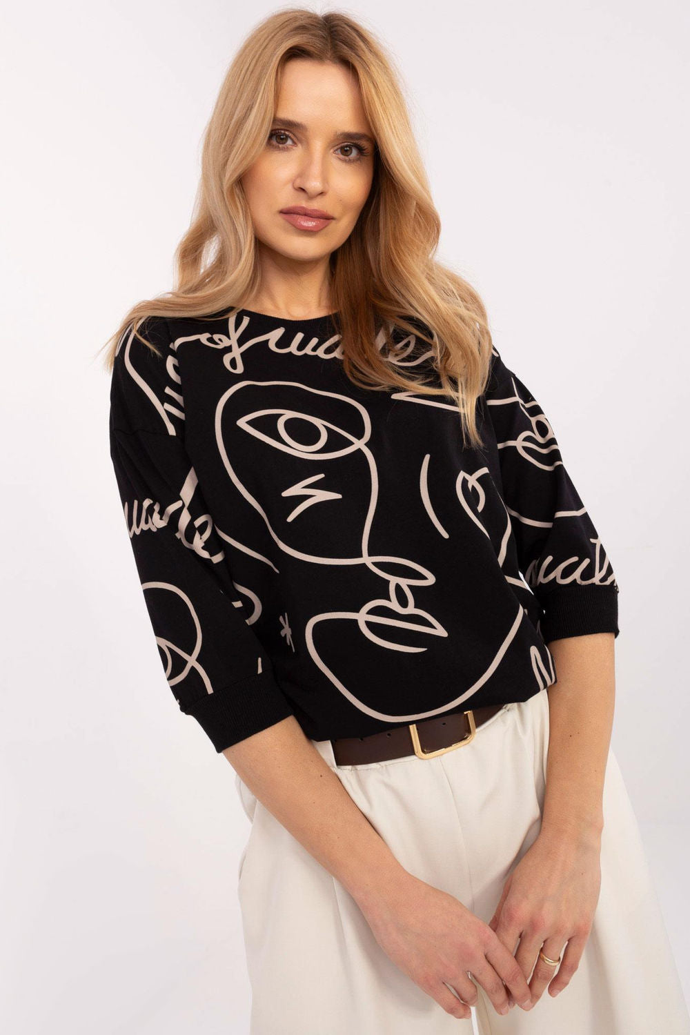 Blouse femme Rue Paris Chemisier Chemisier — noir