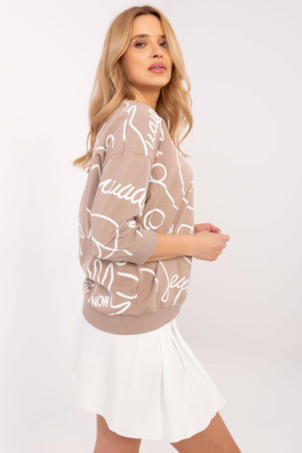 Blouse femme Rue Paris Chemisier Chemisier — beige