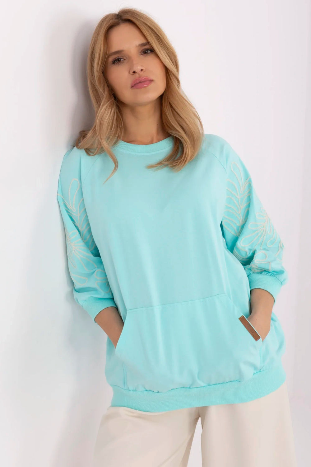 T-shirt femme Rue Paris Sweatshirt Sweatshirt — vert