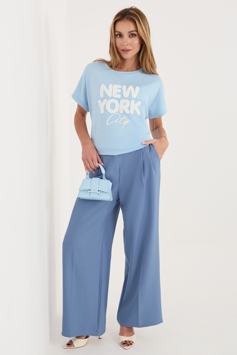 Blouse femme Rue Paris Chemisier Chemisier — bleu