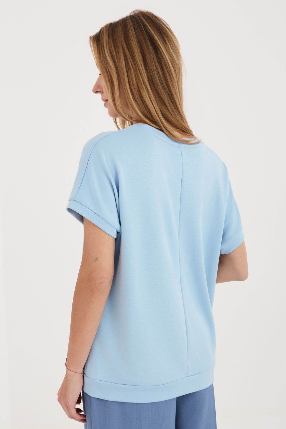 Blouse femme Rue Paris Chemisier Chemisier — bleu