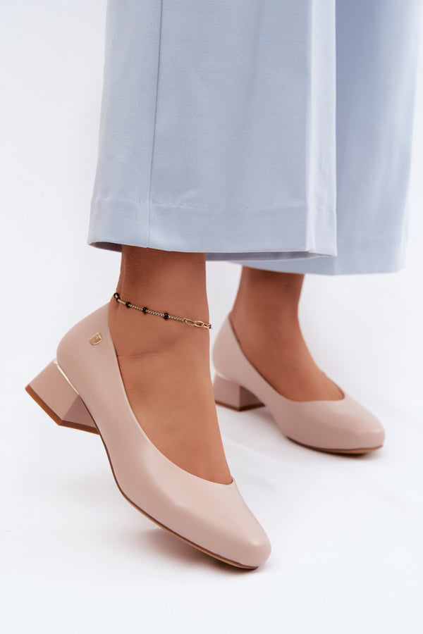 Chaussures à talons femme Step in style Escarpins À Talons — beige