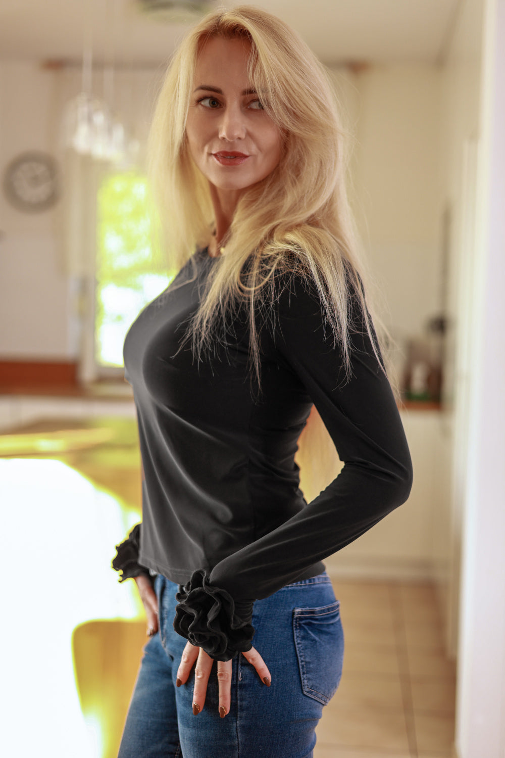 Blouse femme Mirale Chemisier Chemisier — noir