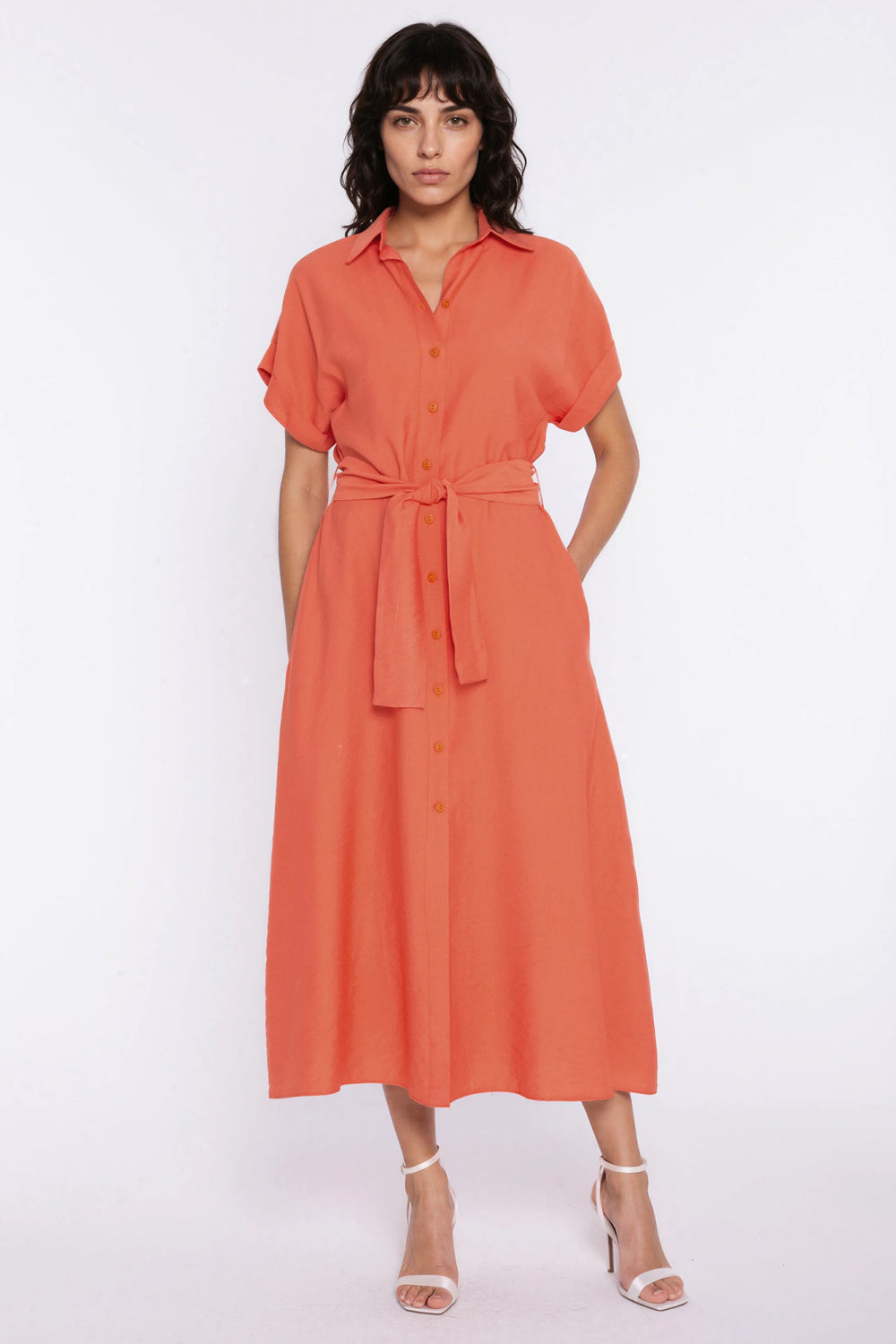 Robe femme Nife De Jour De — orange