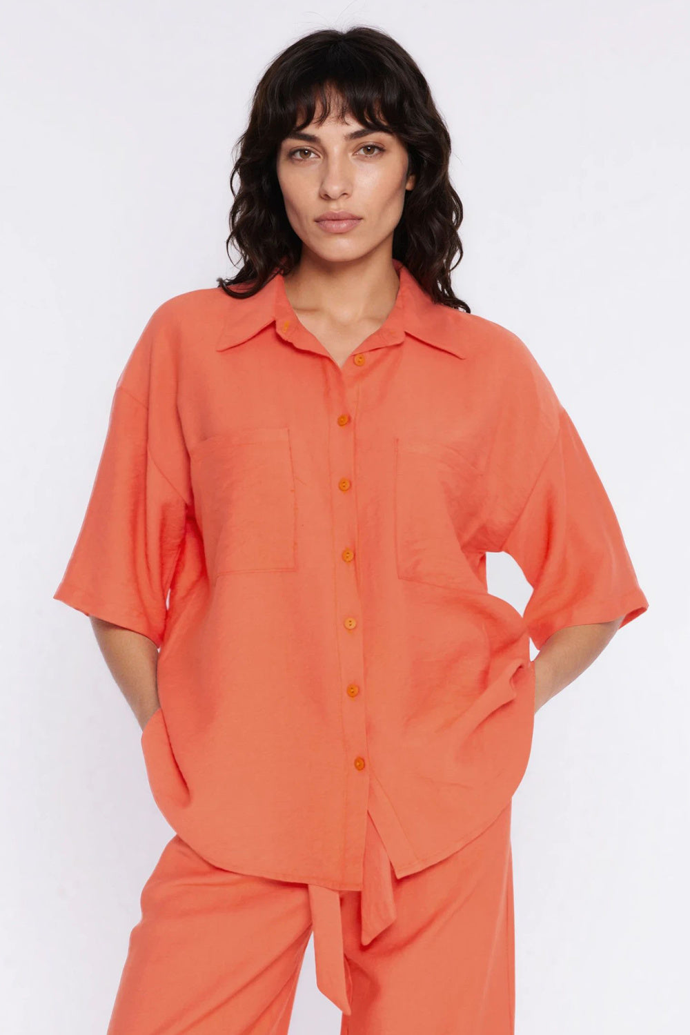 Blouse femme Nife — orange