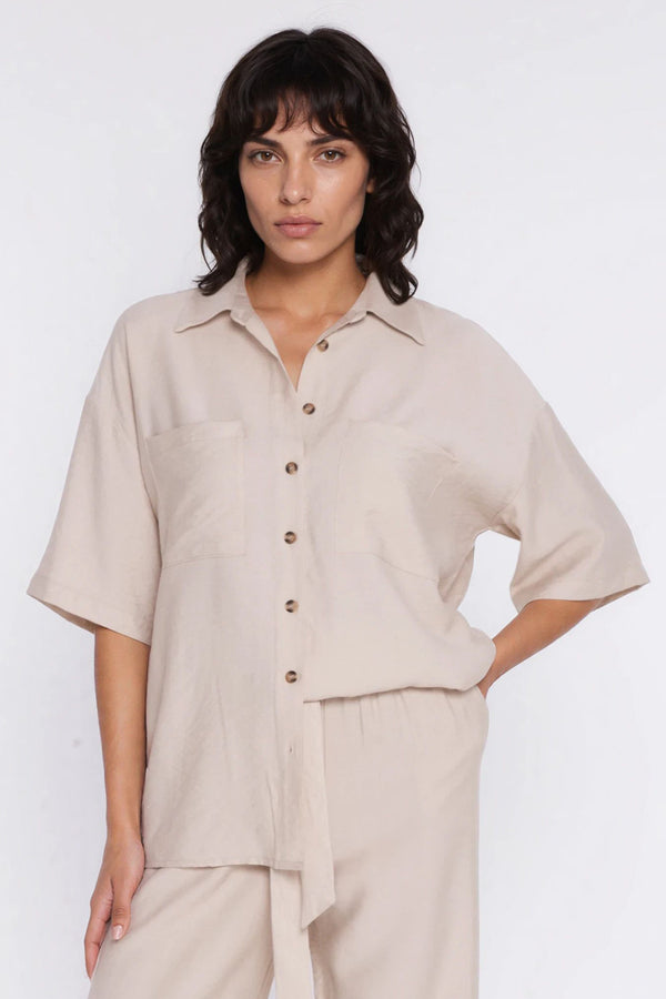 Blouse femme Nife — beige