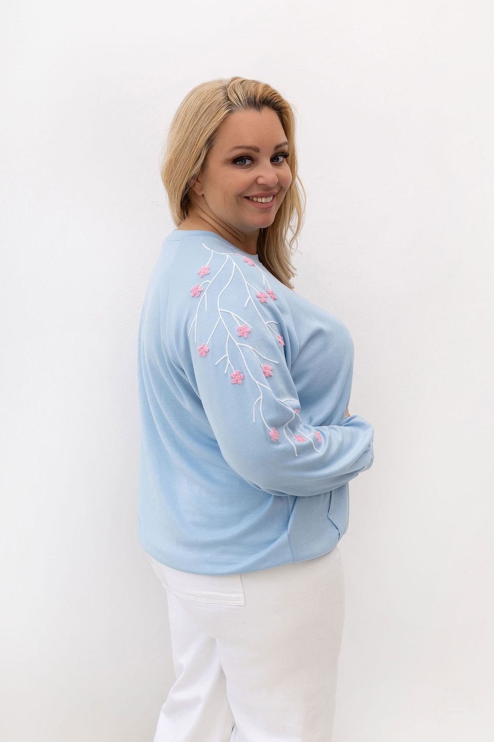 T-shirt femme Relevance Sweatshirt Sweatshirt — bleu