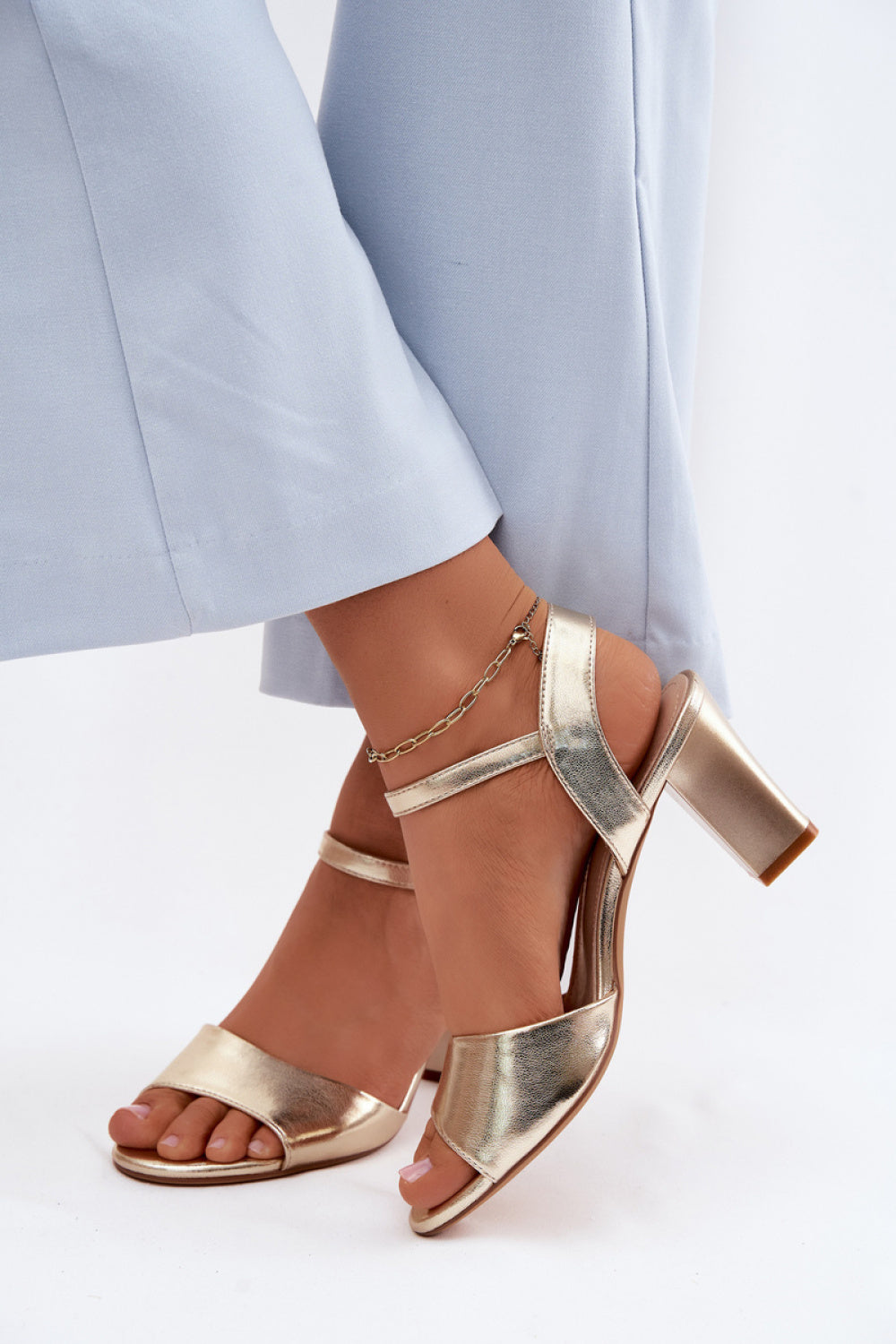 Sandales femme Step in style À Talons À — jaune