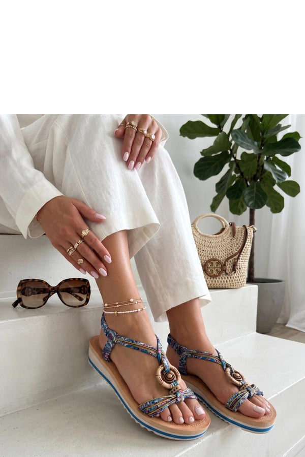 Sandales femme Solea Cothurnes Cothurnes — bleu