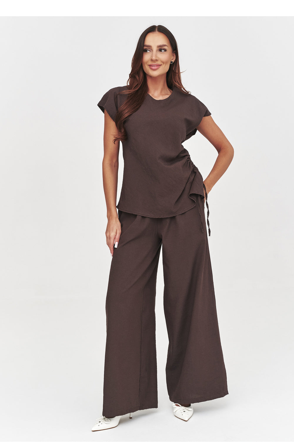 Ensemble lingerie femme Makadamia L Ensemble L — brun