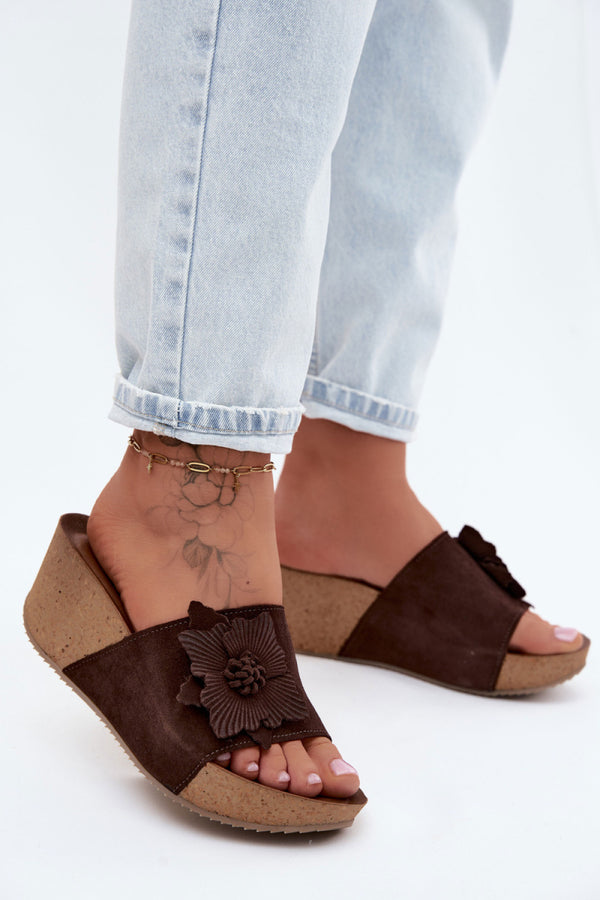 Sandales femme Step in style Cothurnes Cothurnes — brun
