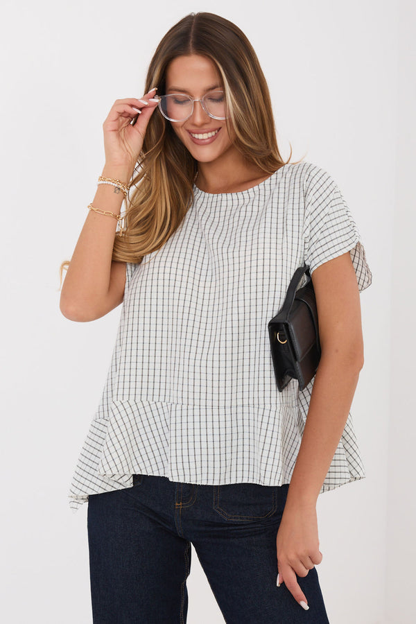 Blouse femme Italy Moda Chemisier Chemisier — beige