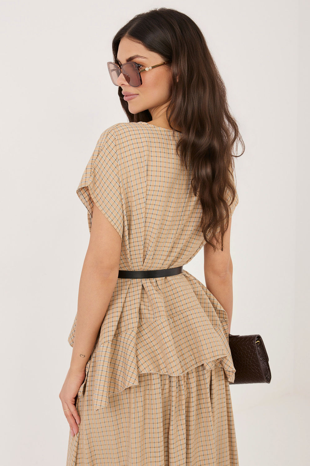 Blouse femme Italy Moda Chemisier Chemisier — brun