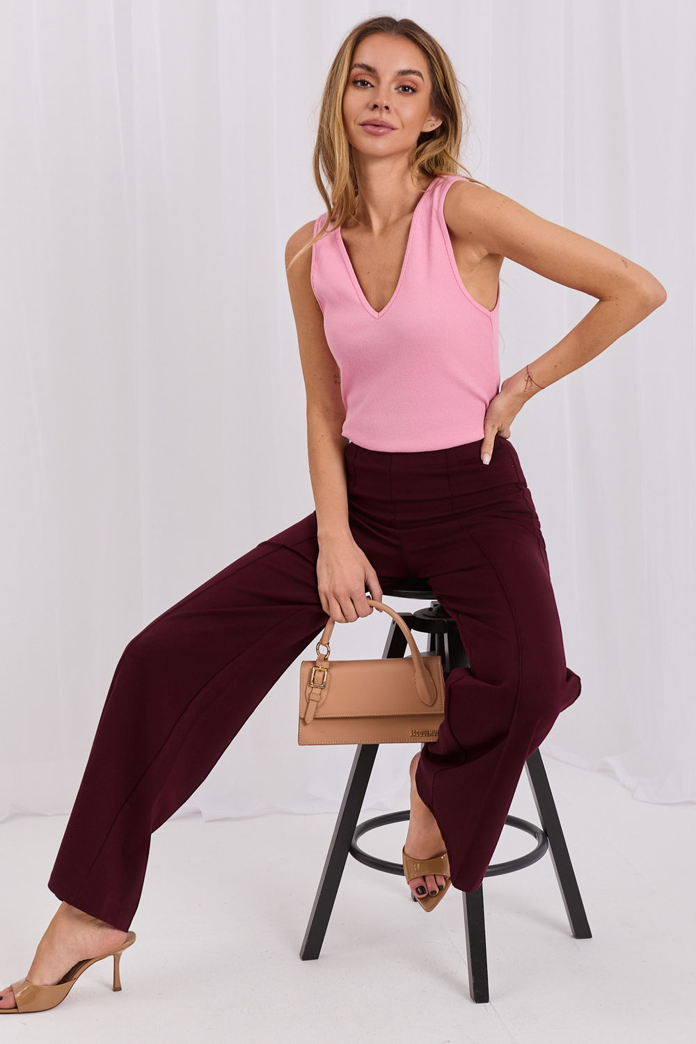 Maillot de bain femme Rue Paris Top Top — rosé