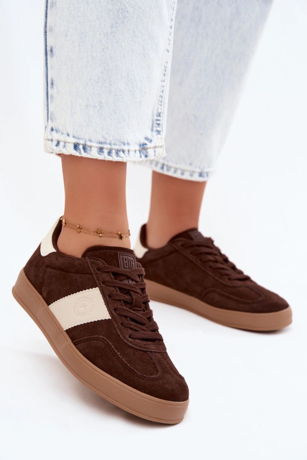 Chaussures de sport femme Step in style — brun