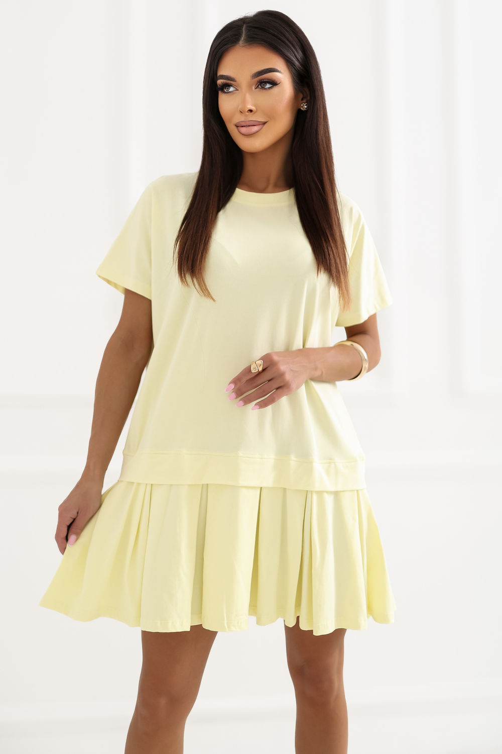 Robe femme Rue Paris De Jour De — jaune